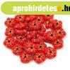 Cseh pr�selt vir�g gy�ngy - Light Red Gold - 5mm