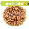 Superduo cseh pr�selt k�tlyuk� gy�ngy - 2.5x5mm - terracotta