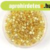 Miyuki kocka gy�ngy - 3 - Silver Lined Gold - 1.8mm