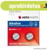 AgfaPhoto AG0 - 1,5V-os gombelem, alk�li LR63, 10 db / csoma