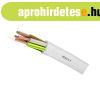 H05VV-F 3x0,75 mm2 100m Mtk feh�r sodrott k�bel
