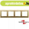 Legrand Valena keret n�gyes, matt arany, Legrand 770304