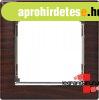 Legrand Valena egyes keret Wenge dekor / Ez�st, egyes keret,