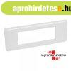 Legrand Program Mosaic keret 1x6 modulos, v�zszintes, feh�r 