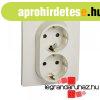 Legrand Nilo� 2X2P+F aljzat k�r�mmel b�zs biztons�gi zsaluva
