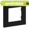 Legrand Nilo� Step egyes keret, fekete, Legrand 863591