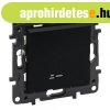 Legrand Nilo� Step v�lt�kapcsol� jelz�f�nnyel, 10AX, fekete,