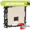 Legrand Valena Life 1xRJ11 csatlakozaljzat elefntcsont, Le