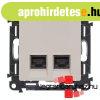 Legrand Valena Life 2xRJ45 Cat. 6A STP csatlakoz�aljzat elef