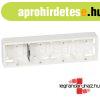 Legrand Program Mosaic falon k�v�lidoboz 4x2m, v�zszintes, L