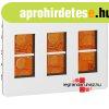 Legrand Program Mosaic s�llyesztett doboz, 3x4 modulos, feh�