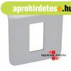 Legrand Program Mosaic keret 1x1 modulos, 80x80 mm, alum�niu