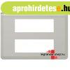 Legrand Program Mosaic 2x6 modulos keret, v�zszintes, alum�n