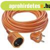 EMOS P01215R, Hosszabb�t� 15 m / 1 aljzat / narancss�rga / P