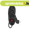 EMOS PC1425R, Hosszabb�t� 5 m / 4 aljzat / kapcsol�s / feket