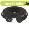 EMOS P01805, K�lt�ri hosszabb�t� 5 m / 1 aljzat / fekete / g