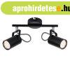 IZZY SPOT 2xGU10 FEKETE