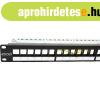 Excel 100-095 Patchpanel, 24 port, modul�ris, 1U