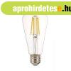 LED Filament k�rte 8W E27 360� MelegFeh�r �tl�tsz� b�ra 2700