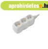 Eloszt� 3-as 3m 3x1,5mm2 vezet�kkel Feh�r