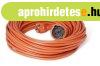 Dug�s leng� hosszabb�t� 3x1,5mm2 vezet�kkel 20m / Narancs (f