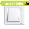 ASFORA nyom�kapcsol� cseng�jellel / Feh�r IP44