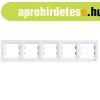 ASFORA 5keret v�zszintes / Feh�r