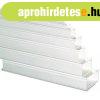 Tapos�csatorna 74x18 mm s�t�t sz�rke 2m/sz�l