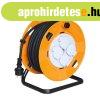 K�beldob, 40 m, f�m talp, IP44, H05RR-F 3G 1,0 mm2 gumi k�be