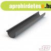 M�anyag ereszcsatorna 75/63 f�gg�ereszcsatorna 2m antracit