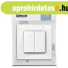 Simon - seria 10, Feh�r dupla fali kapcsol� - csomagol�s s�r