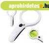 Olvas�szem�veg 4x nagy�t�s�, 8 LED-es UV f�ny�z�vel