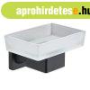 Welland Exclusive-Line fali szappantart� - fekete / tej�veg 