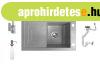 NERO Cortina Gr�nit mosogat� + Design csaptelep + Adagol� (s