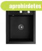 Gr�nit Mosogat� NERO Parma + szifon k�szlet (Matt Fekete)