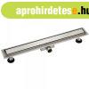 Gamma zuhanyfoly�ka - inox fedlap - 70 cm