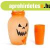 Italadagol� csappal, m�anyag poh�rszettel (halloweeni t�k, 4