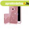Glitter (3in1) - Apple iPhone 13 Pro Max (6.7) pink szilikon