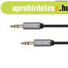 JACK k�bel 3,5mm dug�-dug� 1M BASIC K & M
