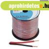  Piros-Fekete Hangsz�r� k�bel 2x0,75mm2 CCA