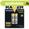 RAVER AA (ceruza) NiMH SOLAR akkumul�tor 600mAh 2db/bl B7426