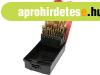 25 r�szes HSS-TiN f�mcsigaf�r� k�szlet 1-13mm