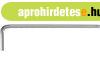 G�mbfej� imbuszkulcs 3,0 mm / 20 x 100 mm CrV