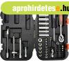 Dug�kulcs k�szlet 1/4" 42 r�szes