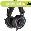 Rampage Fejhallgat - STORMY RGB (7.1, mikrofon, USB, hanger