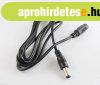 12m-es fekete hosszabb�t� k�bel 5,5mm 