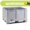 Nagym�ret� 3 talpas m�anyag kont�ner 1200x1000x790 mm 610 L