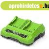 Akkumul�tor t�lt� k�tportos Greenworks� G24X2UC4 24V - 4Ah -