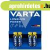 VARTA� LONGLIFE POWER? mikro elem - AAA - LR03 - BL4 (DB) - 