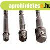 EXTOL CRAFT dugkulcs adapter kszlet 3db-os; 1/4 - 3/8 - 1/